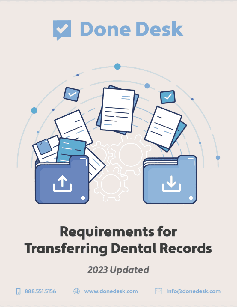 Requirements for Transferring Dental Records