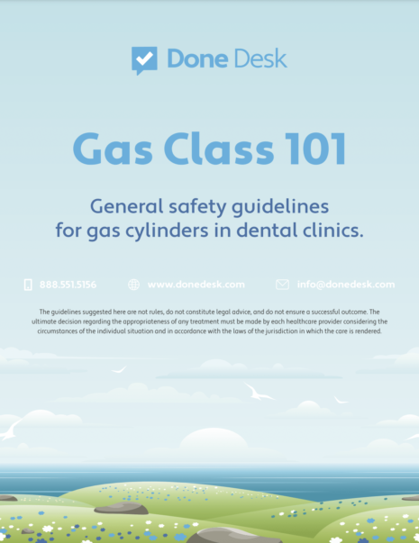 Gas Cylinders in Dental Practices