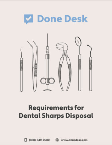 Requirements for Dental Sharps Disposal