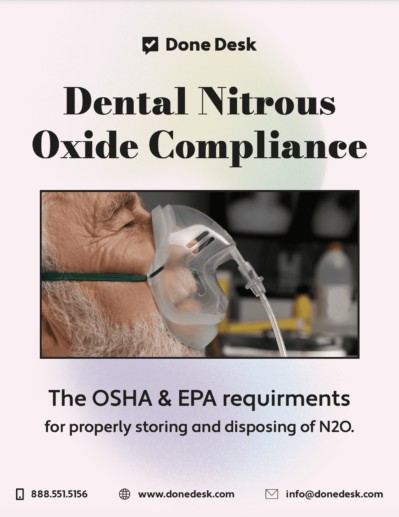 Dental Nitrous Oxide Compliance