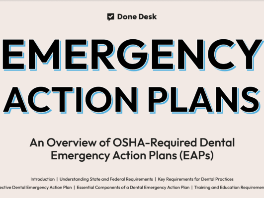 An Overview of OSHA Emergency Action Plans (EAPs) for Dental Practices