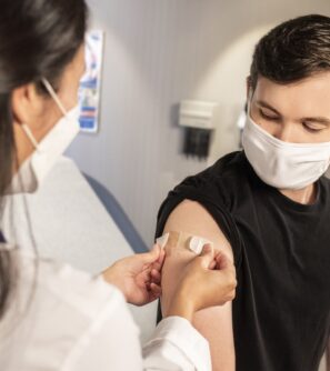 what do I do if a patient asks if everyone in the office is vaccinated